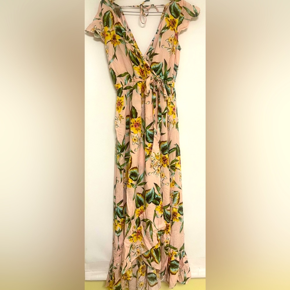 B-O-G Collective Floral maxi dress size M
